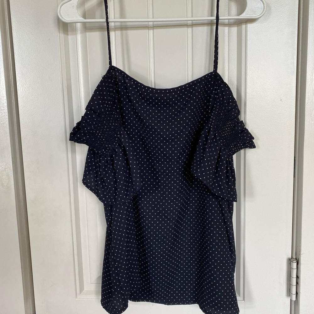 Cold shoulder boutique blouse